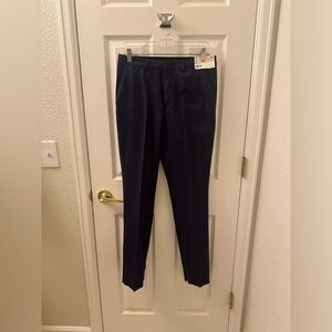 Uniqlo blue wool slim pants size 4 (26)
